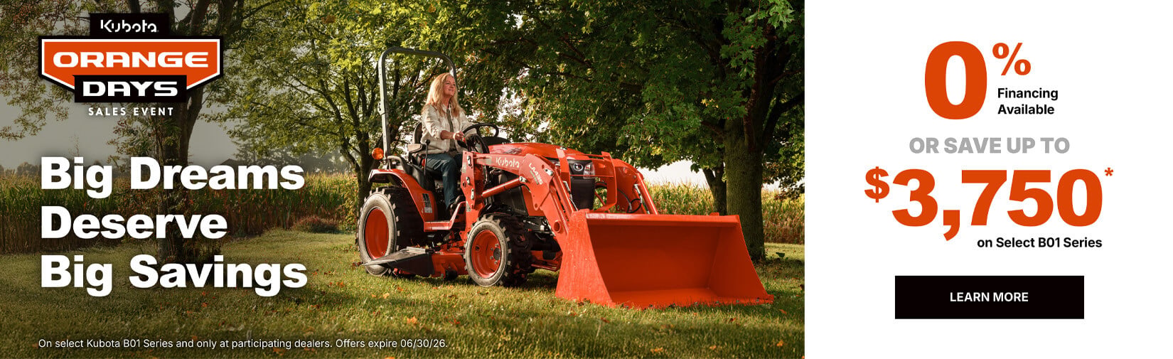 Kubota BO1 Series